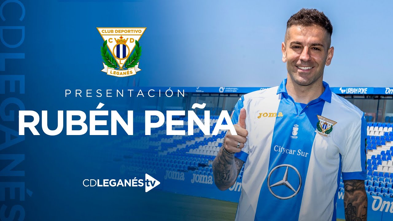 📹🎙️ Rueda de prensa de presentación de Rubén Peña como nuevo jugador del C.D. Leganés