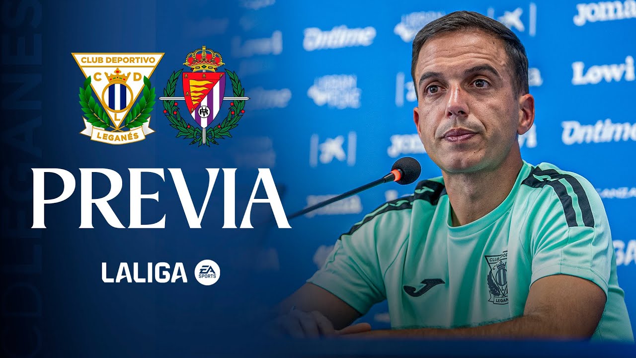 📹🎙️ Rueda de prensa de Borja Jiménez previa al #LeganésRealValladolid