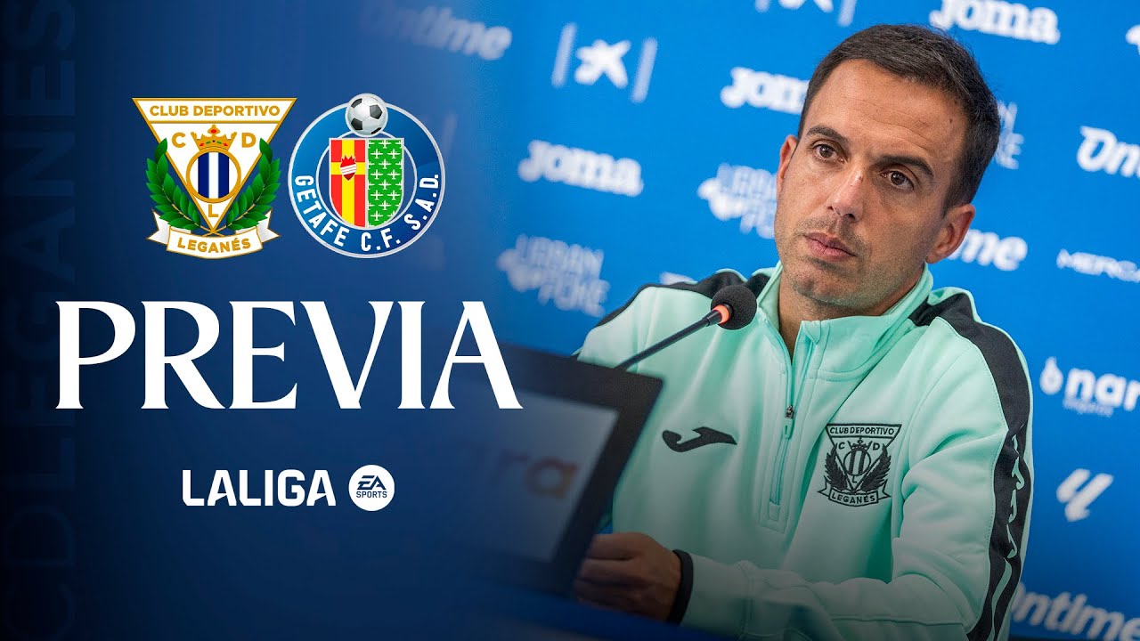 📹🎙️ Rueda de prensa de Borja Jiménez previa al #LeganésGetafe