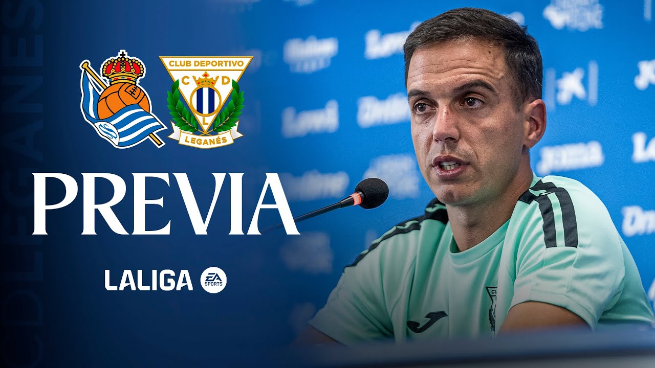 📹🎙️ Rueda de prensa de Borja Jiménez previa al #RealSociedadLeganés
