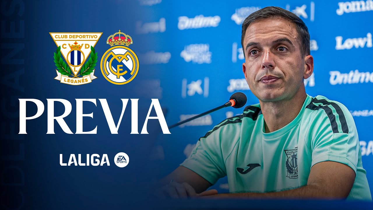 📹🎙️ Rueda de prensa de Borja Jiménez previa al #LeganésRealMadrid
