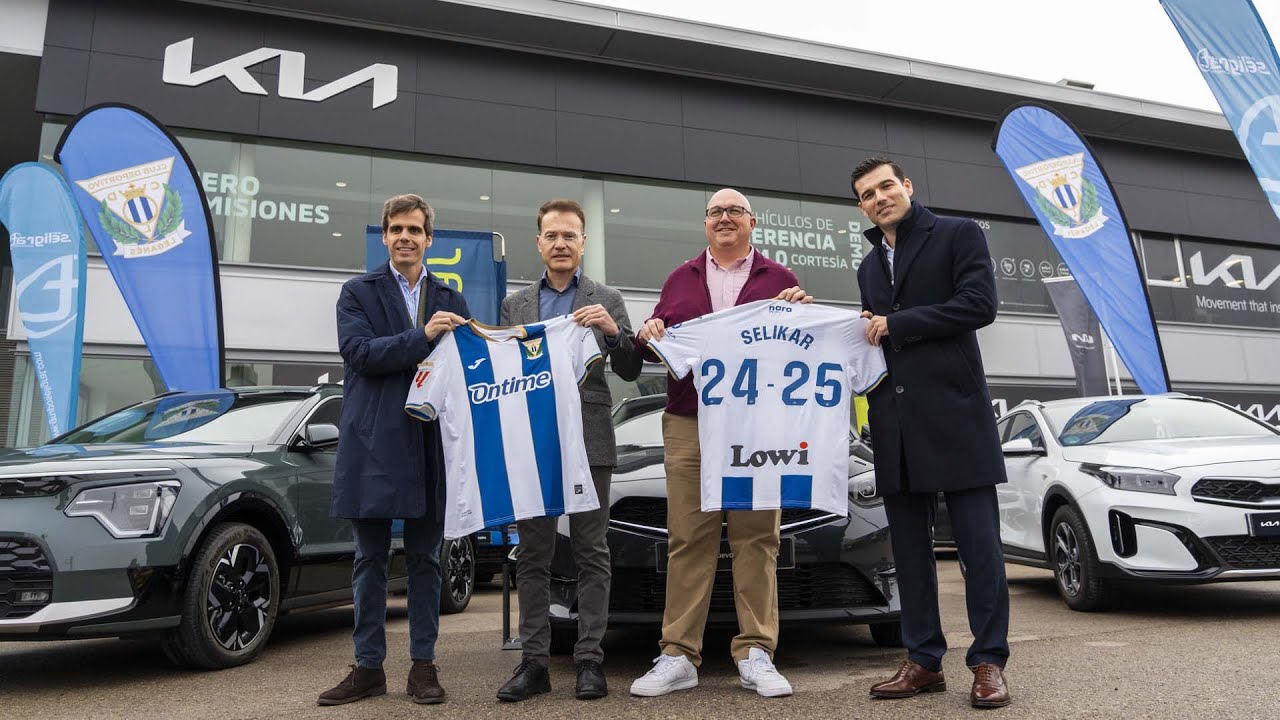 📹🚗 KIA Selikar, nuevo patrocinador premium del C.D. Leganés