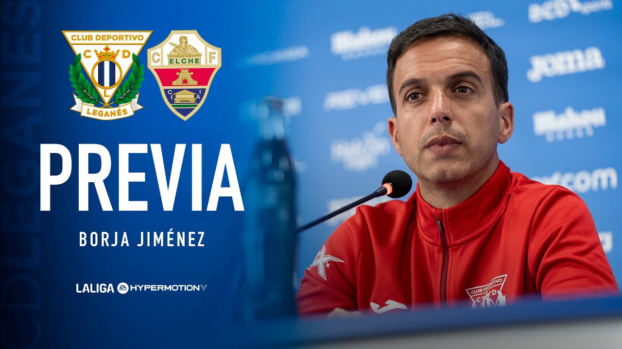 📹🎙️ Rueda de prensa de Borja Jiménez previa al #LeganésElche