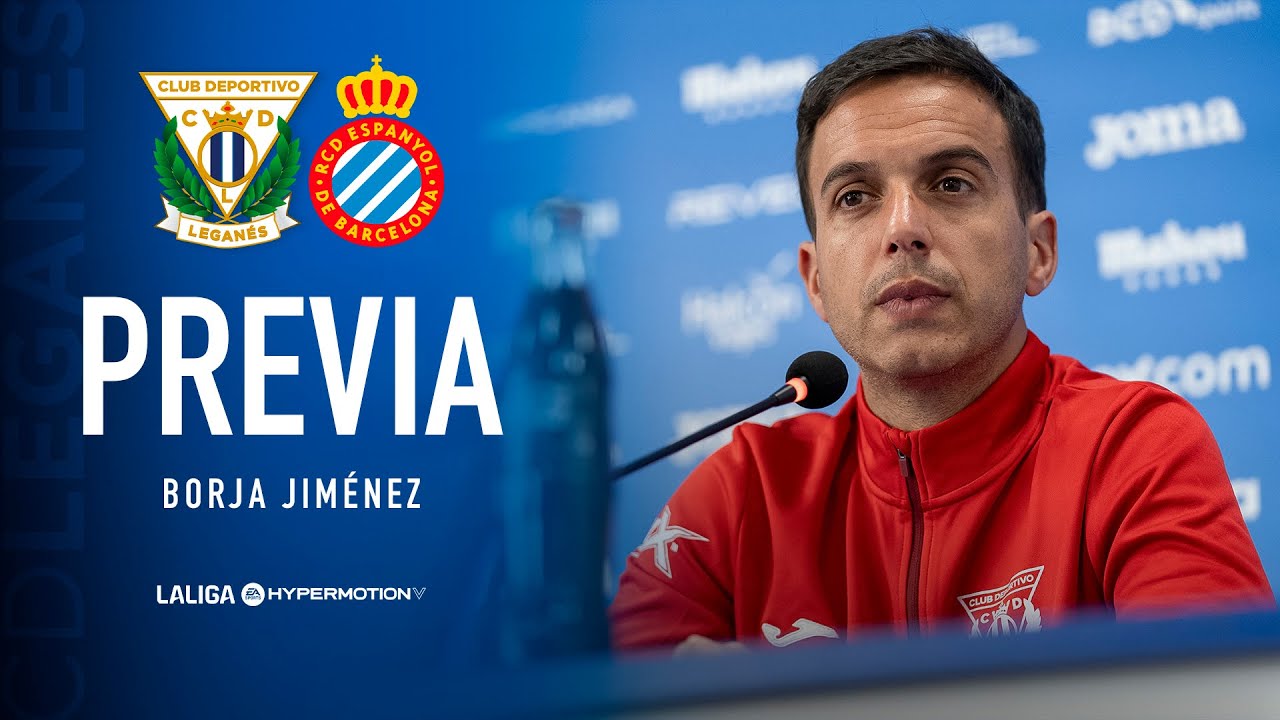 📹🎙️ Rueda de prensa de Borja Jiménez previa al #LeganésEspanyol