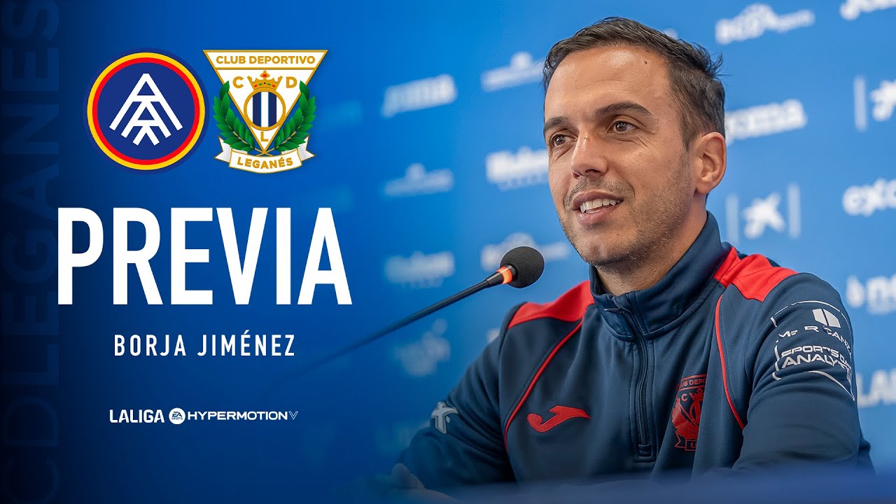 📹🎙️ Rueda de prensa de Borja Jiménez previa al #AndorraLeganés