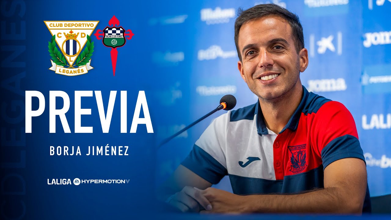 📹🎙️ Rueda de prensa de Borja Jiménez previa al #LeganésRacingFerrol