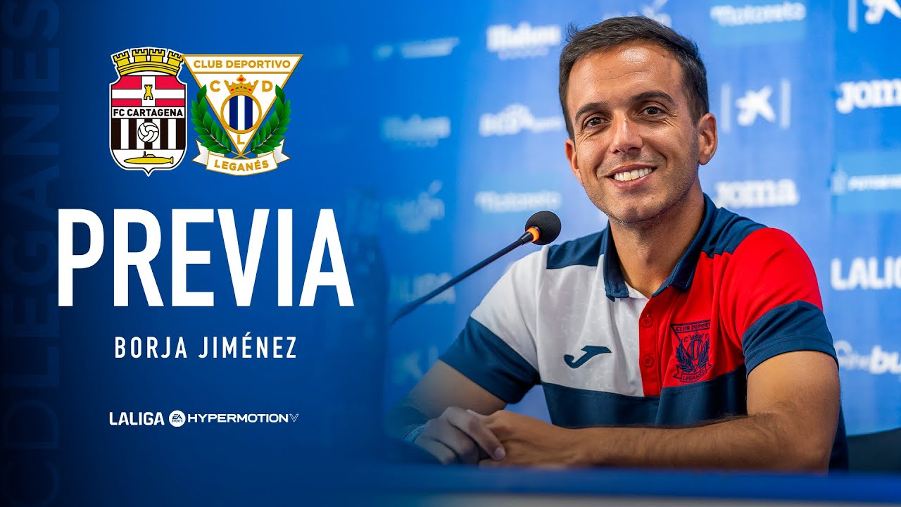 📹🎙️ Rueda de prensa de Borja Jiménez previa al #CartagenaLeganés