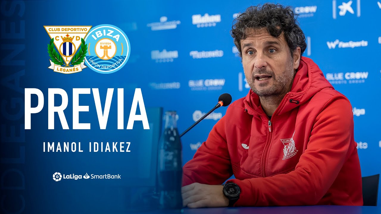 🎙 Rueda de prensa de Imanol Idiakez previa al #LeganésIbiza | C.D. Leganés