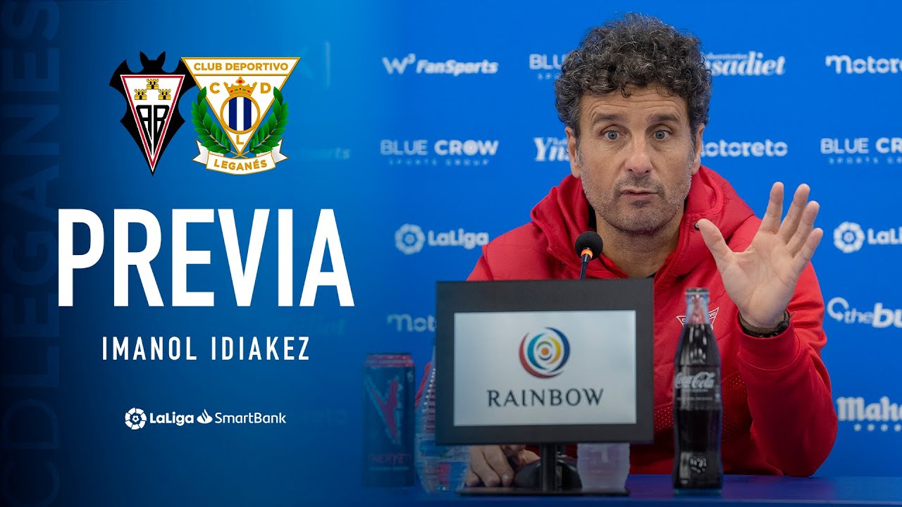 🎙 Rueda de prensa de Imanol Idiakez previa al #AlbaceteBPLeganés | C.D. Leganés
