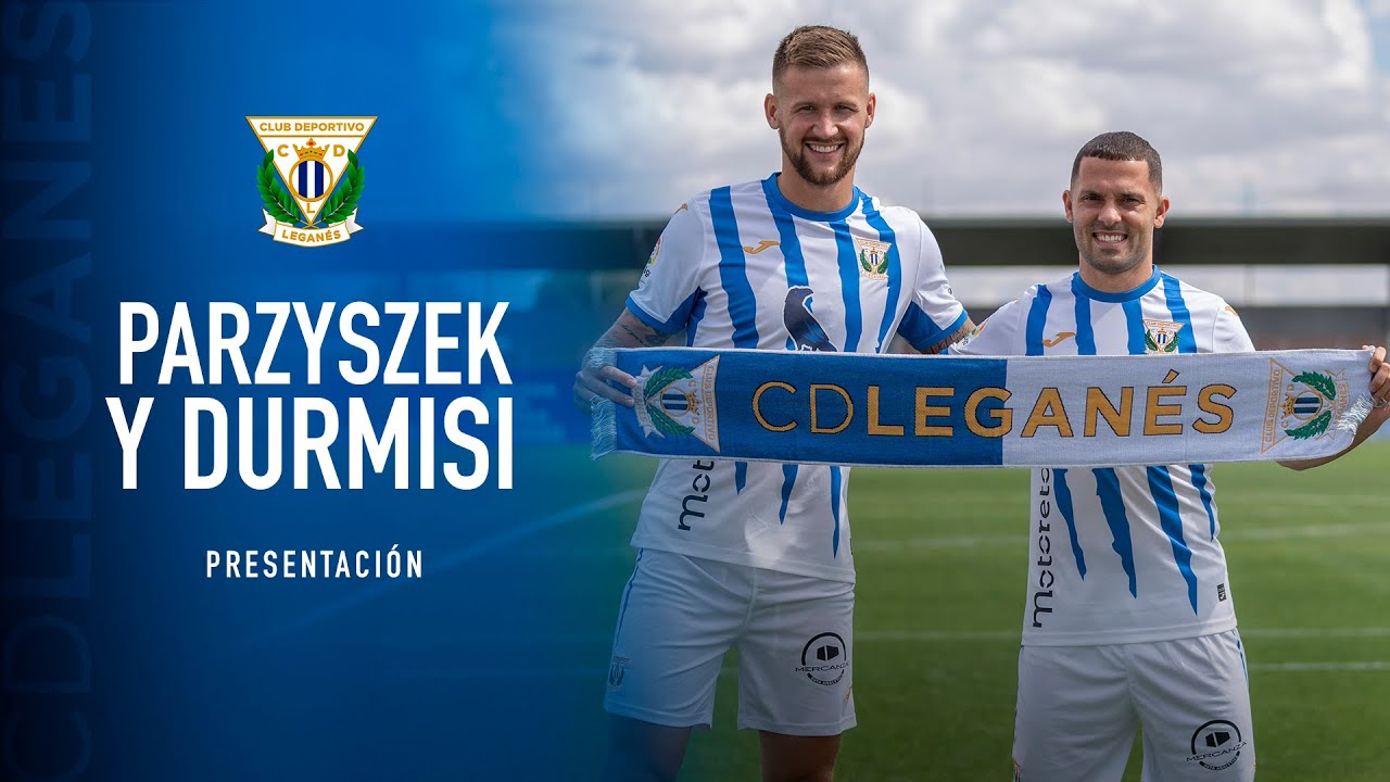 📹 Presentación de Durmisi y Parzyszek como nuevos futbolistas del C.D. Leganés