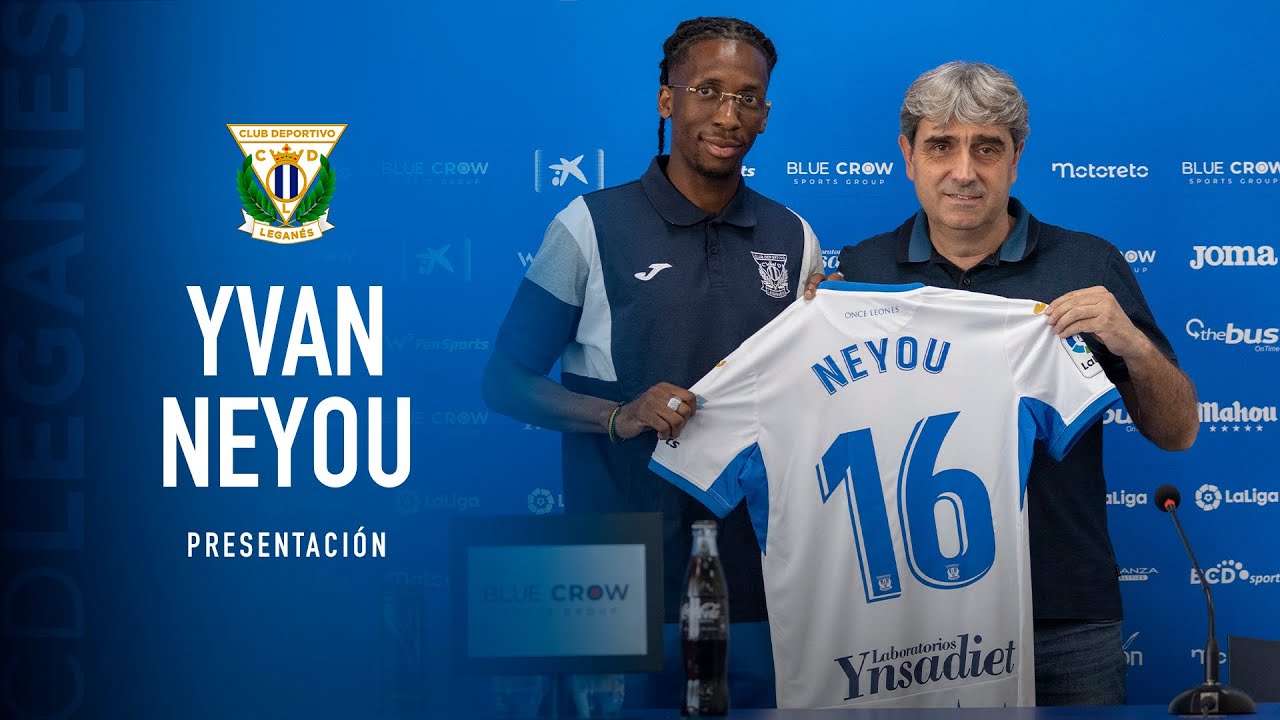 📹 🆕 Presentación de Yvan Neyou como nuevo jugador del C.D. Leganés