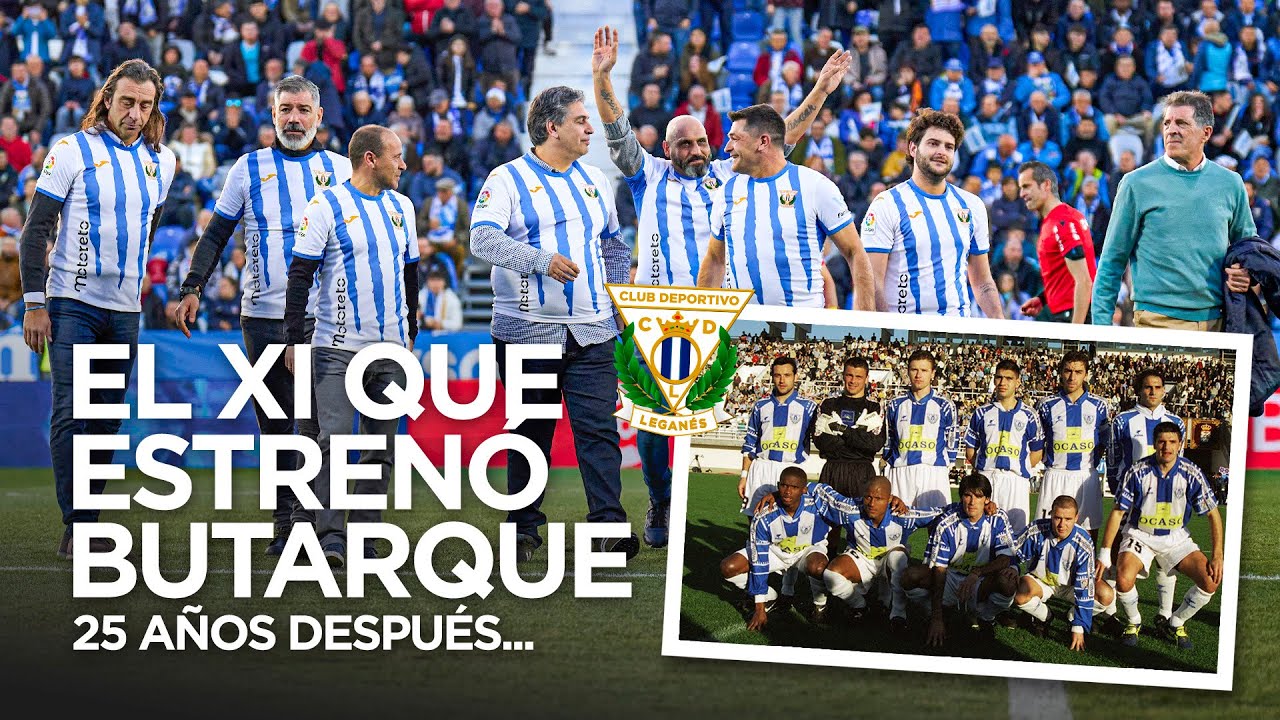 📹 Butarque homenajeó a su primera alineación en el 25º aniversario de su inauguración