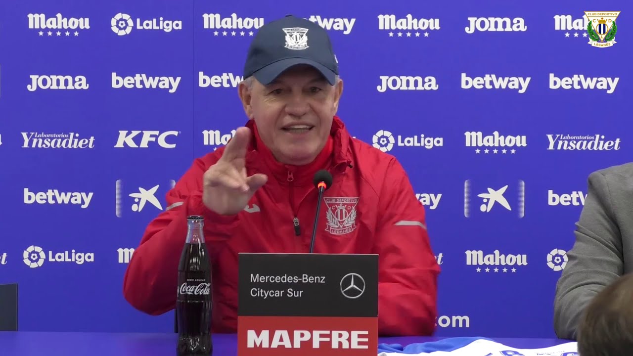 👔 Presentación de Javier Aguirre como nuevo entrenador del C.D. Leganés