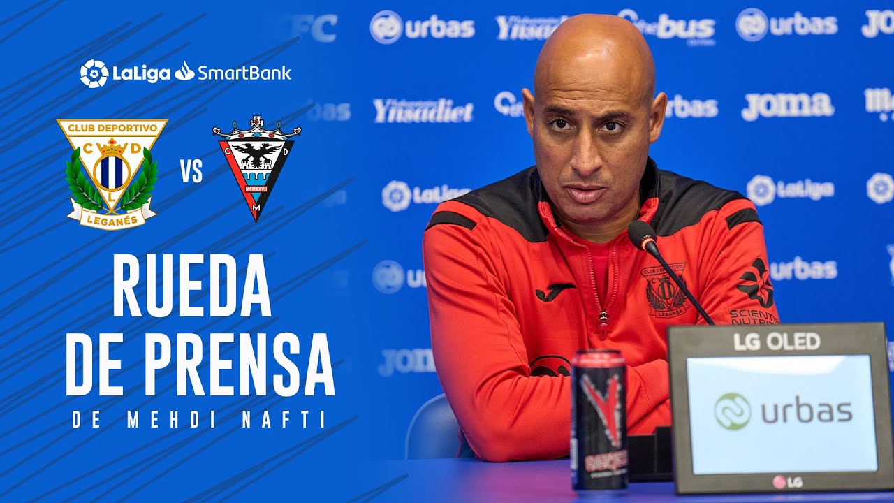 🎙 Mehdi Nafti: "Hay que hablar en el césped y el equipo lo está haciendo". #LeganésMirandés