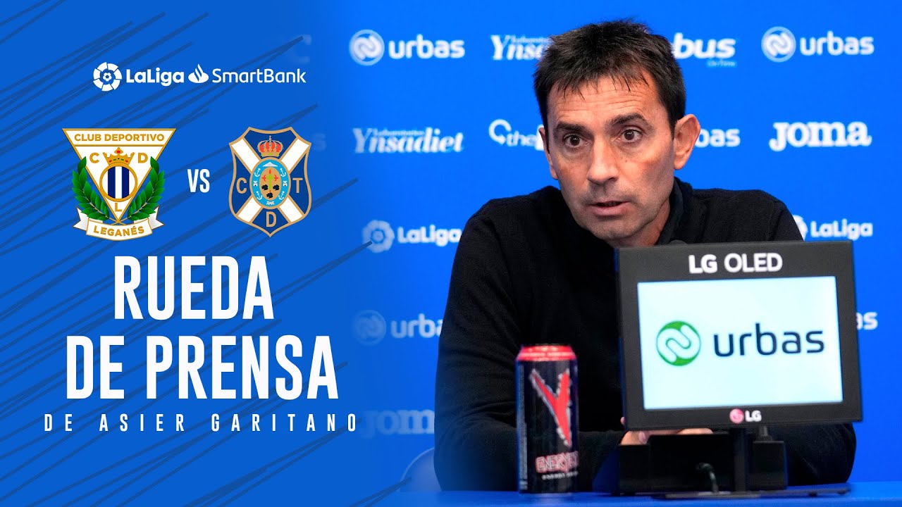 🎙 Asier Garitano: "Estamos en una mala situación, hay que seguir trabajando". #LeganésTenerife