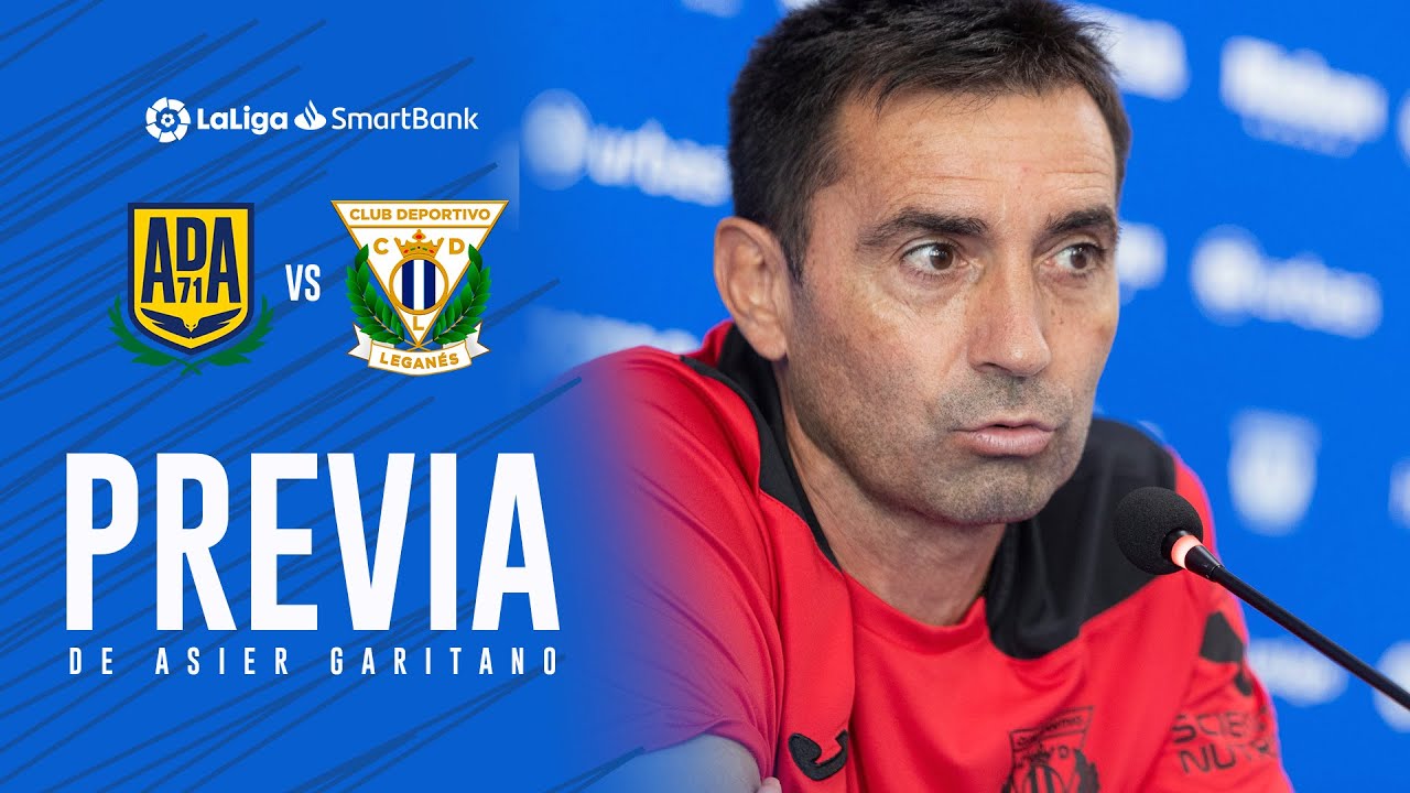 🎙 Previa de Asier Garitano #AlcorcónLeganés