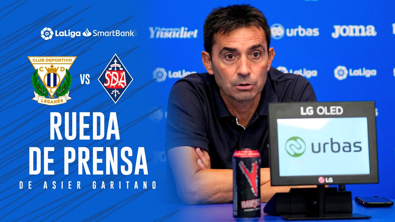 🎙 Asier Garitano: "Hoy la gente nos ha ayudado y su apoyo es fundamental". #LeganésAmorebieta