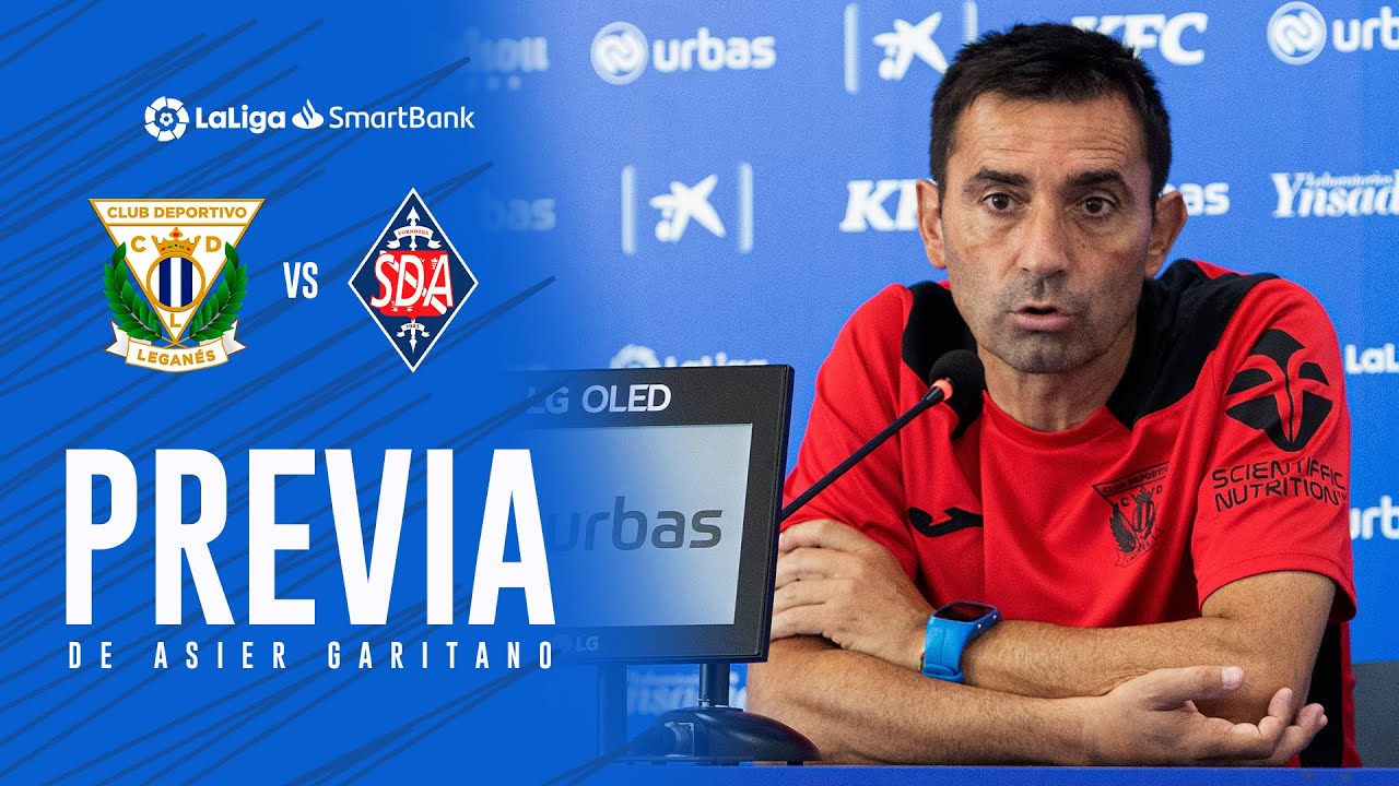 🎙 Previa de Asier Garitano #LeganésAmorebieta
