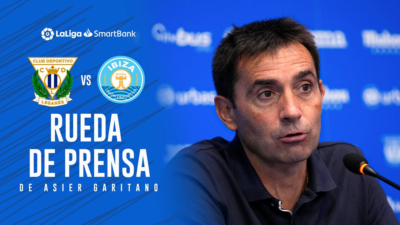 🎙 Asier Garitano: ""Fastidiados y pensando en cómo darle la vuelta a esta situación". #LeganésIbiza