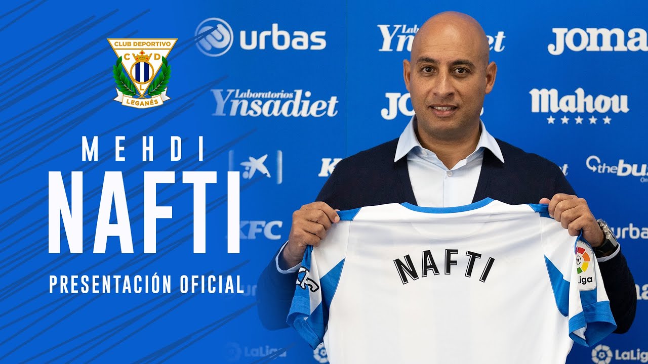 Presentación de Mehdi Nafti como nuevo entrenador del C.D. Leganés
