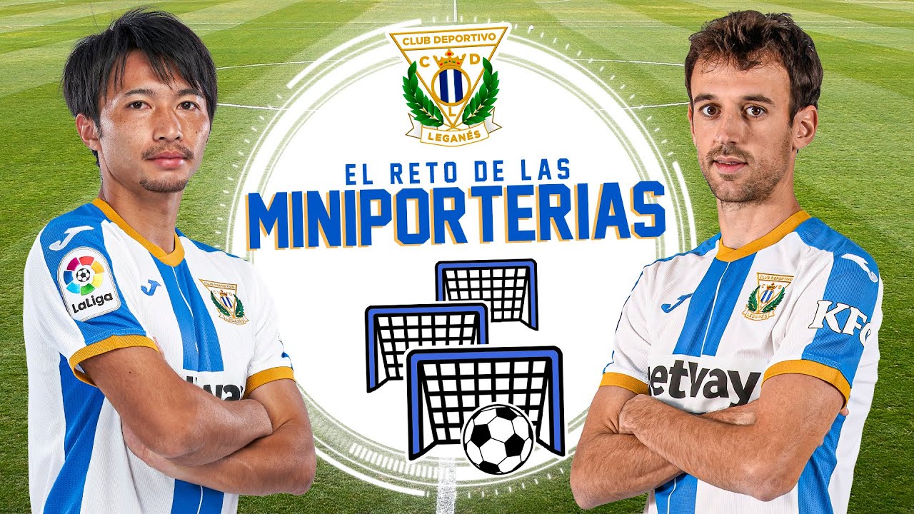 ⚽️ MINIPORTERÍAS CHALLENGE | Gaku Shibasaki 🆚 Rubén Pardo | C.D. Leganés