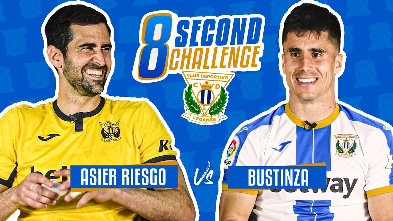 ⏱ 8 SECOND CHALLENGE | Asier Riesgo vs. Bustinza | C.D. Leganés