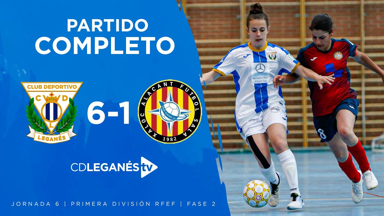 C.D. Leganés FS Fem vs Xaloc Alcant FS.