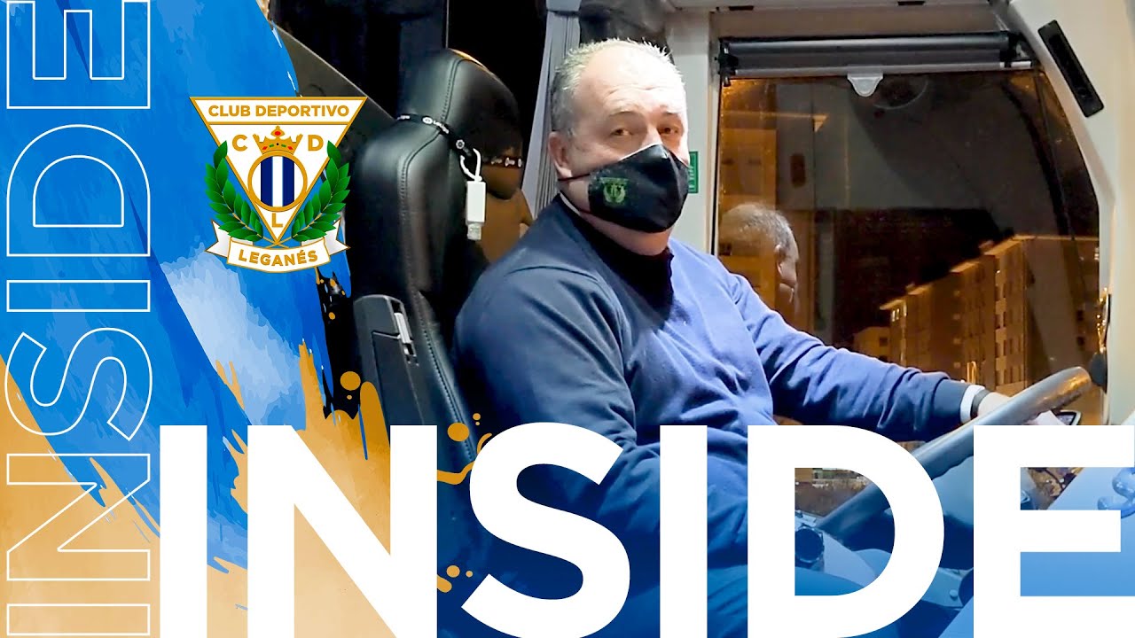 📹 INSIDE | Viaje a Ponferrada con Miguel, el chófer del C.D. Leganés