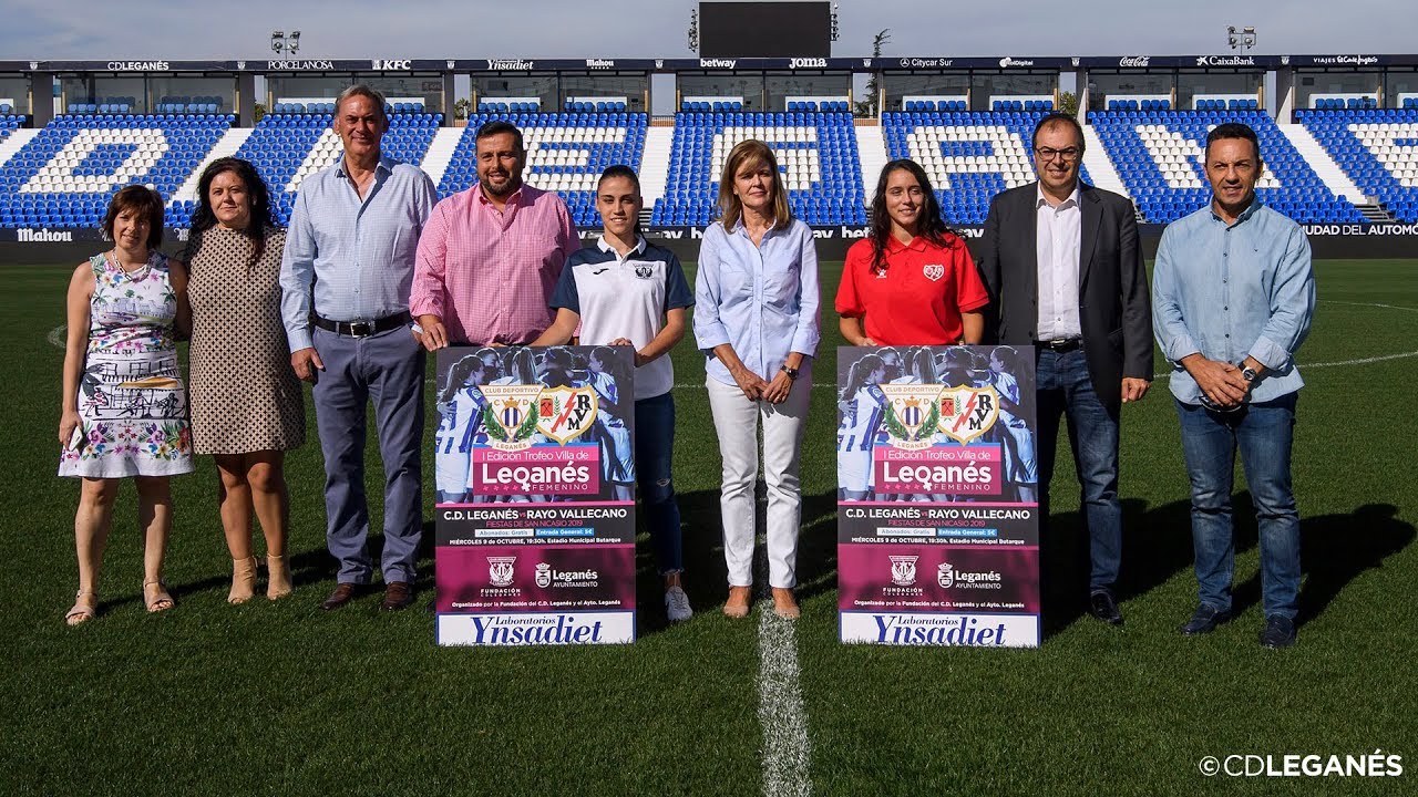 Presentación del I Trofeo Villa de Leganés Femenino
