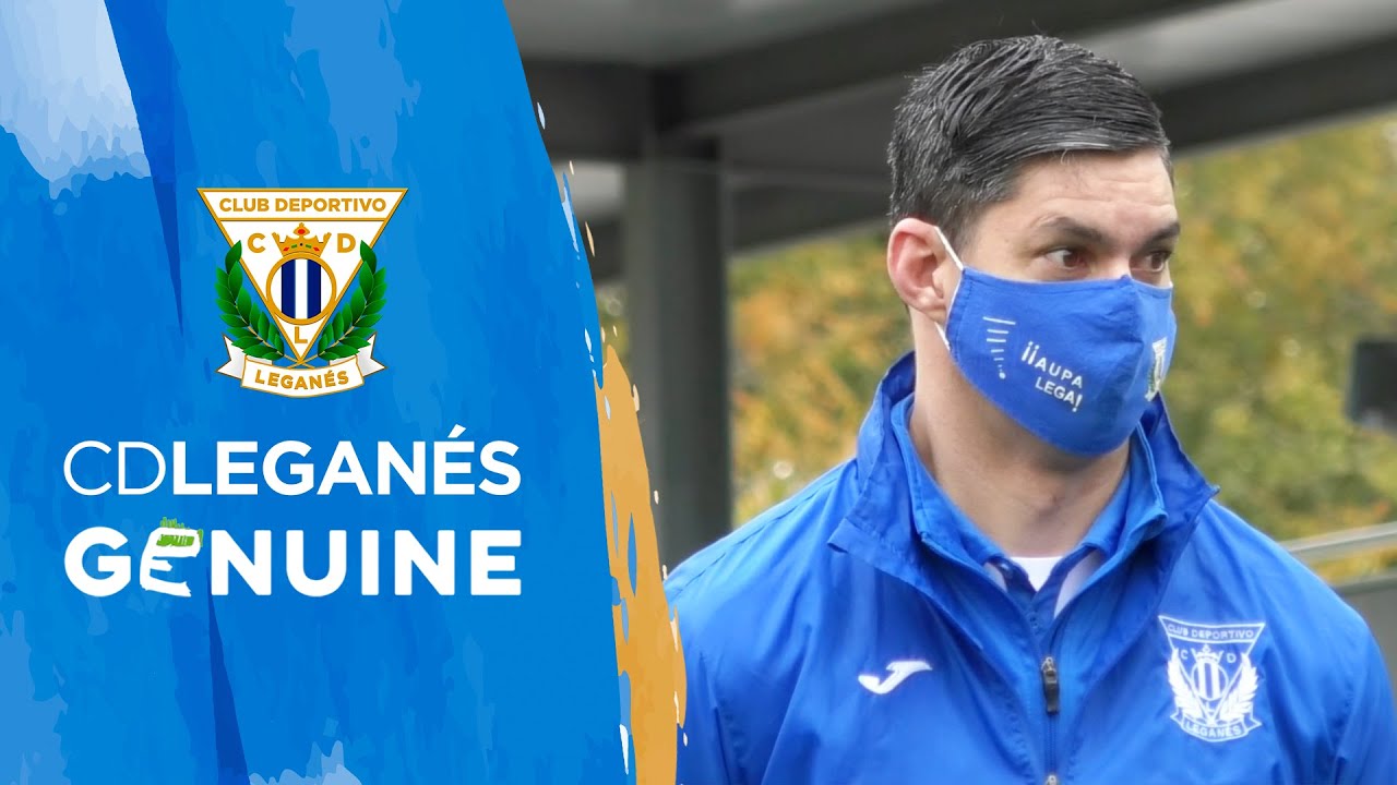 GENUINE | El C.D. Leganés da una sorpresa a Josemi, el portero de nuestro equipo Genuine