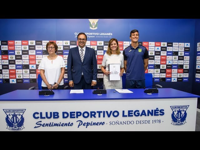 Acto de presentación del proyecto 'El Leganés con el Deporte de su Ciudad'