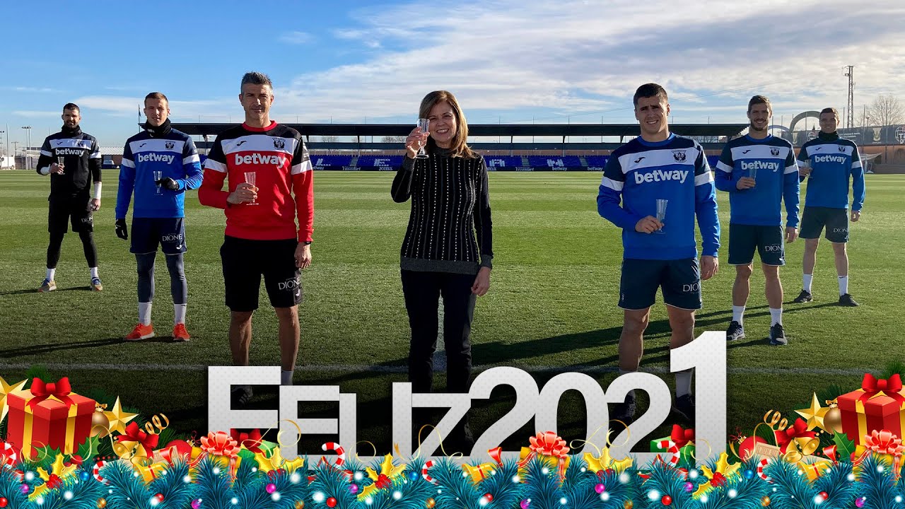 🎄 El C.D. Leganés os desea salud y un feliz año 2021