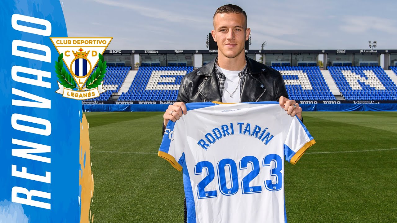 📹 Rodri Tarín renueva con el C.D. Leganés hasta 2023