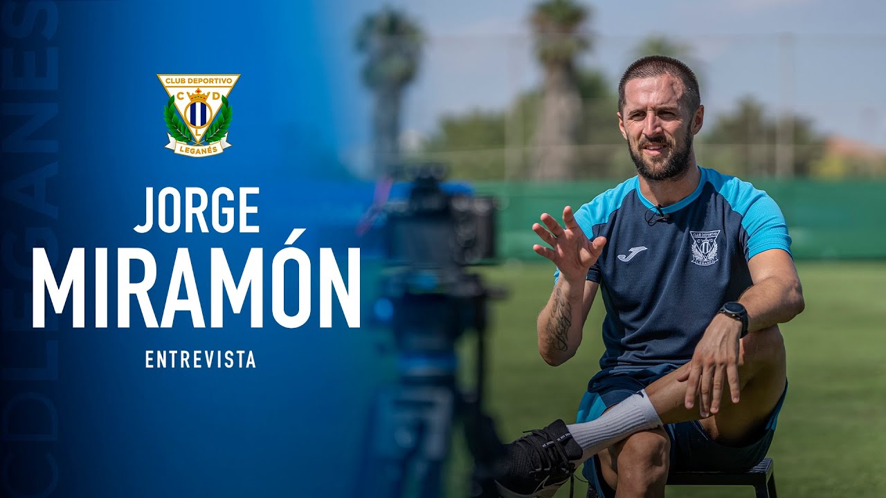 📹🗣️ ENTREVISTA | Jorge Miramón: "Estoy muy contento e ilusionado de volver al C.D. Leganés"