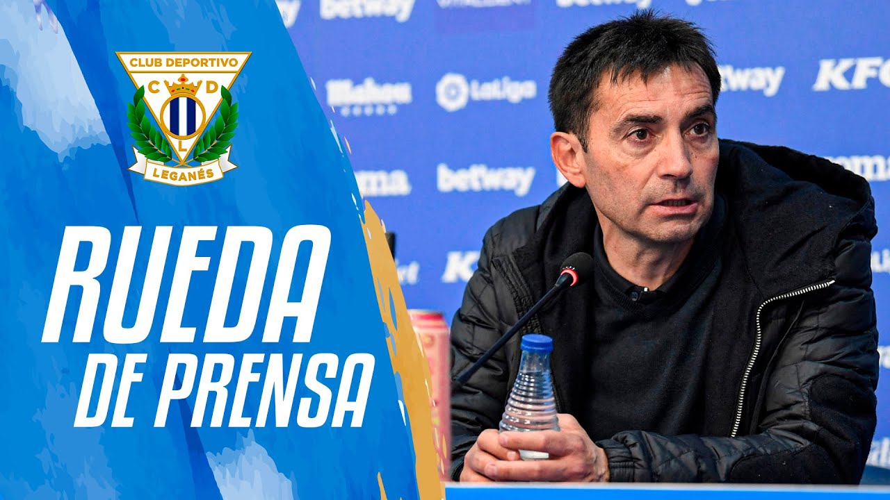 🎙 Asier Garitano: "El equipo ha mantenido un equilibrio bueno". #LeganésRealSporting | C.D. Leganés