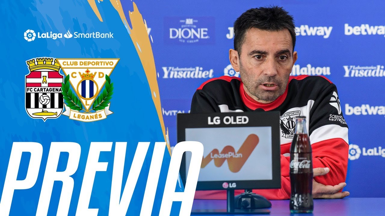 🎙Previa de Asier Garitano #CartagenaLeganés