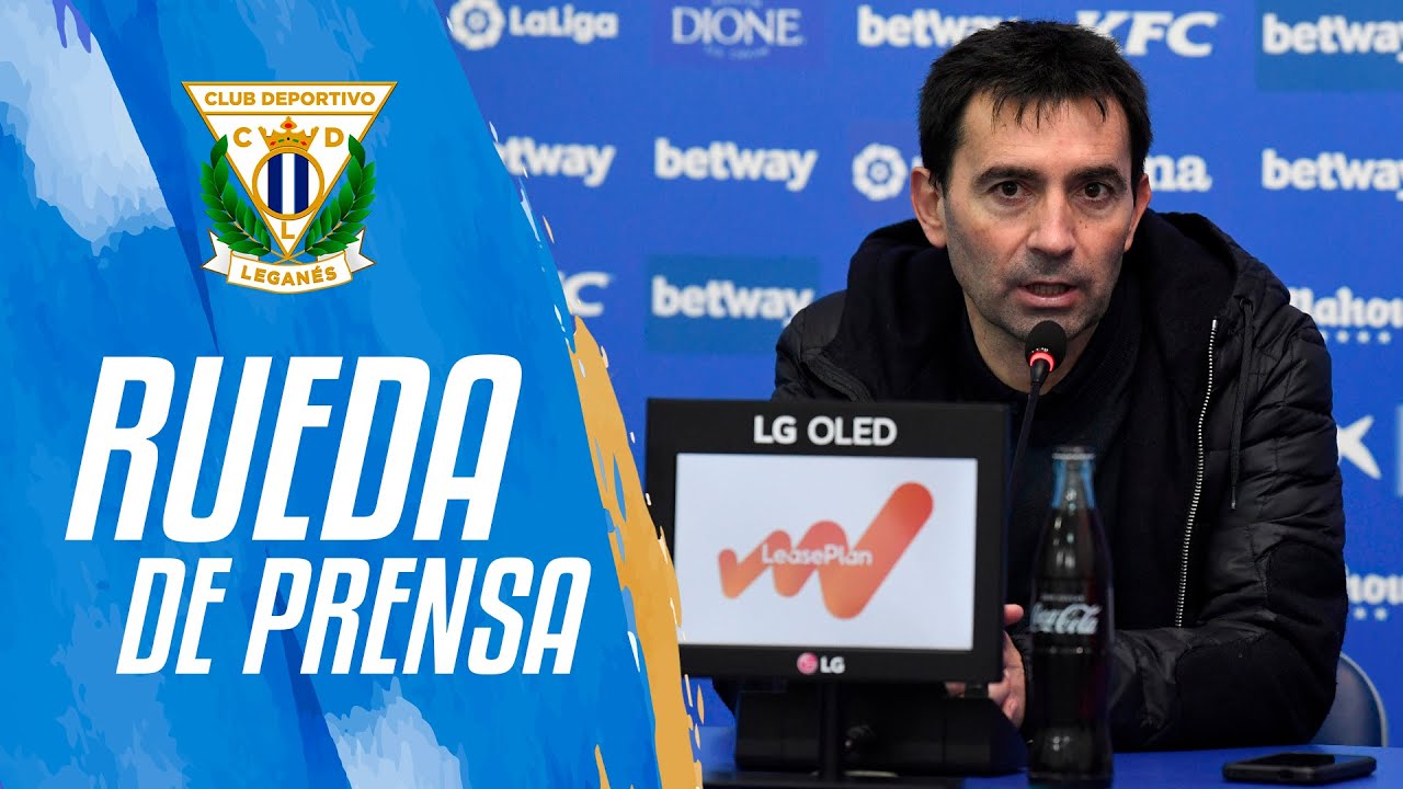 📹 RUEDA DE PRENSA | Asier Garitano #LeganésLugo