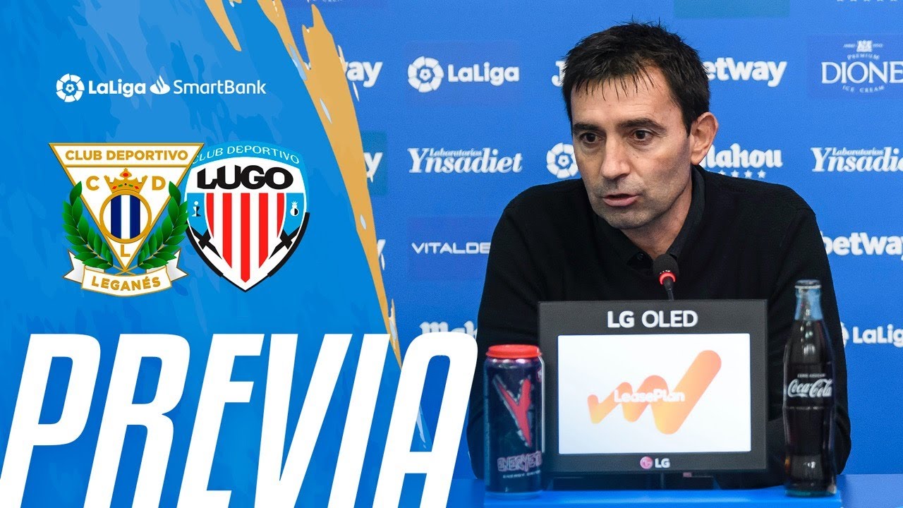 🎙 Previa de Asier Garitano #LeganésLugo