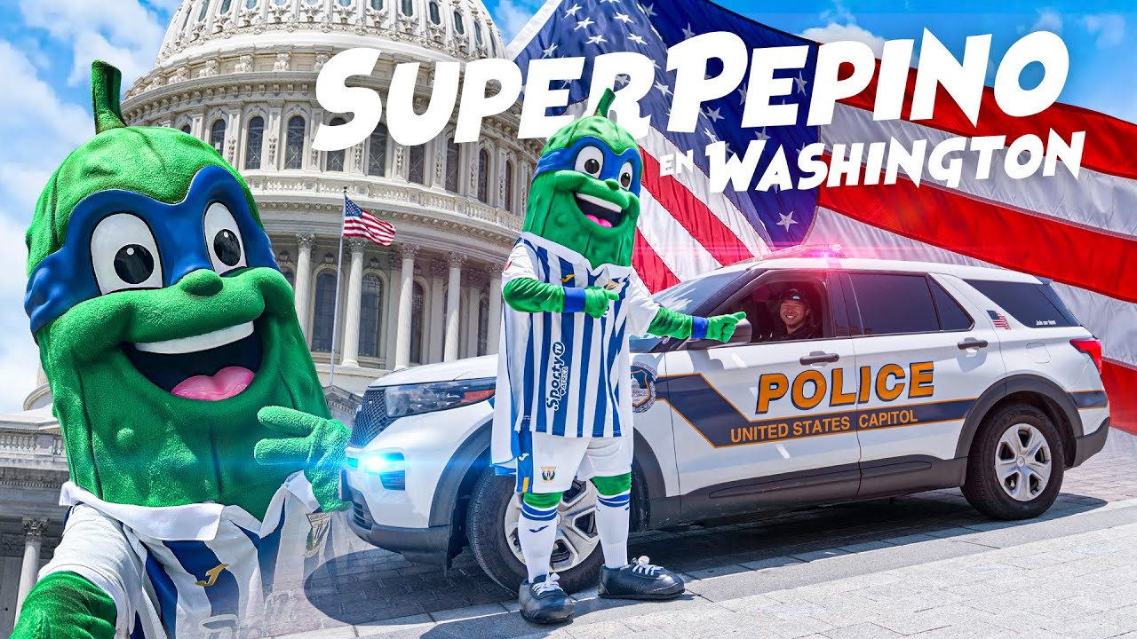 🥒🇺🇸 SuperPepino en WASHINGTON | CD Leganés